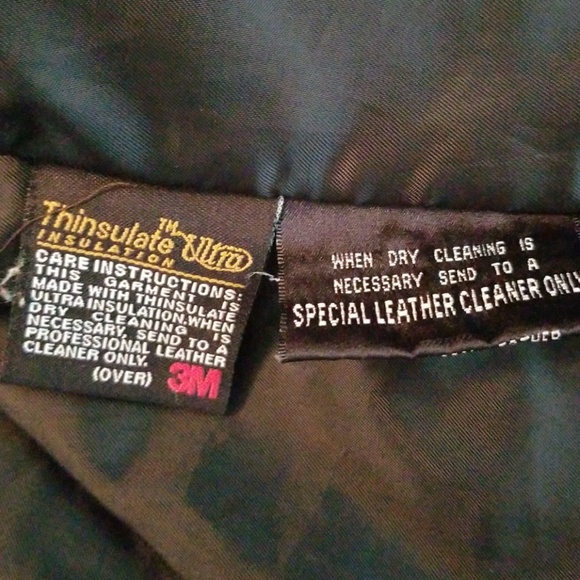 Leather Jacket with Thinsulate liner - Picture 5 of 5